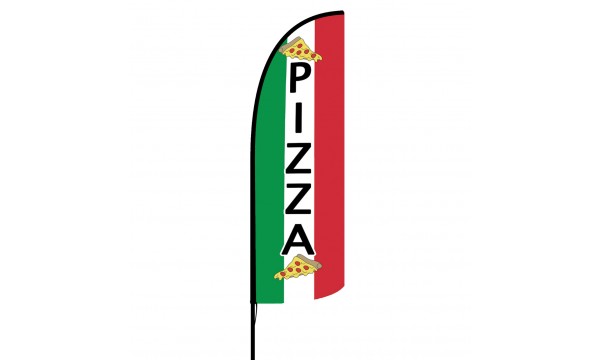 Pizza Custom Advertising Flag